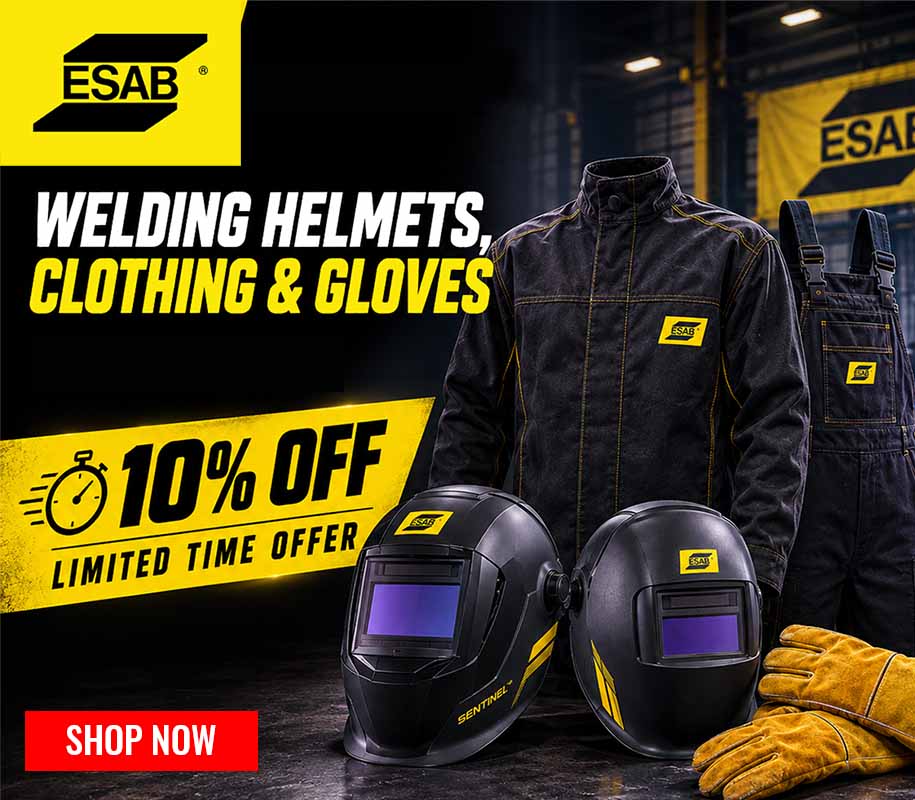 Esab 10 off Clothing, Helmets, Gloves